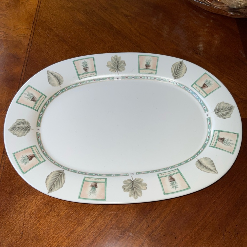 Pfaltzgraff Naturewood Oval Serving Platter